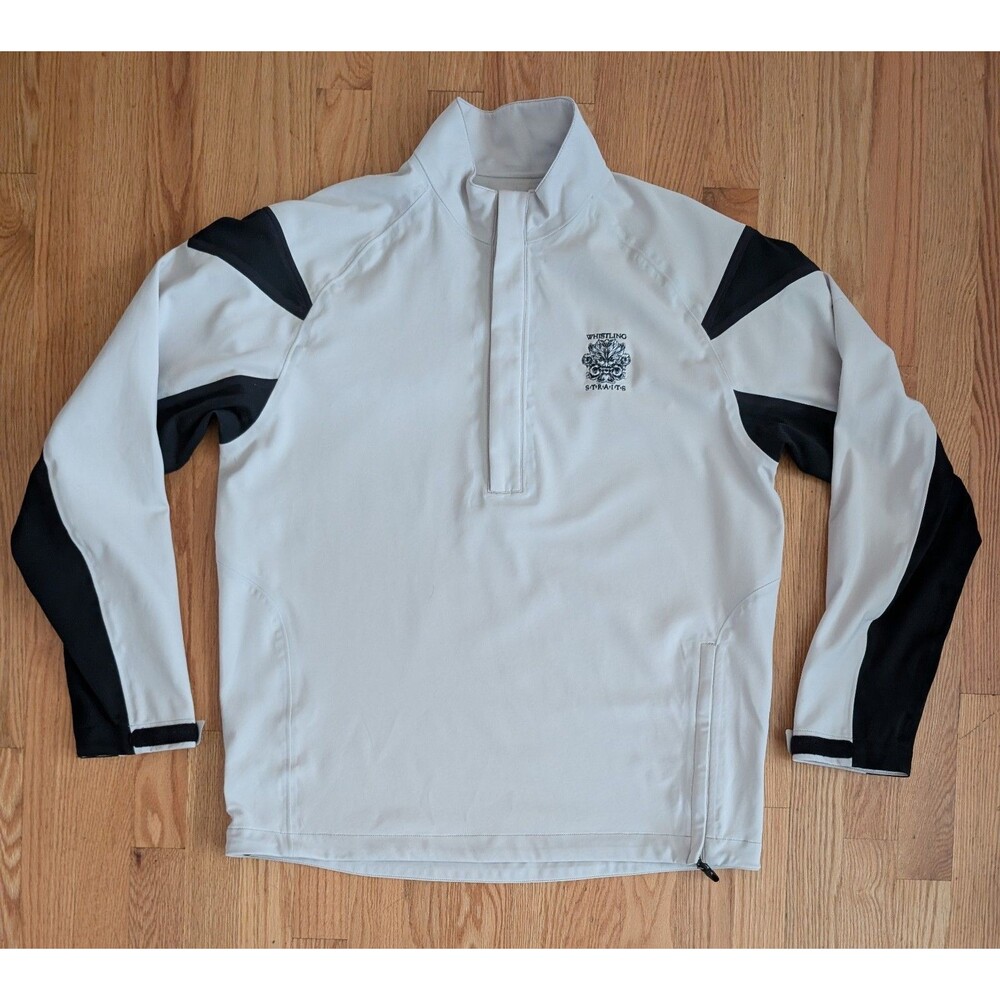 Whistling Straits Nike Golf Jacket Mens M Storm-FIT 1/4 Zip Windbreaker Pullover